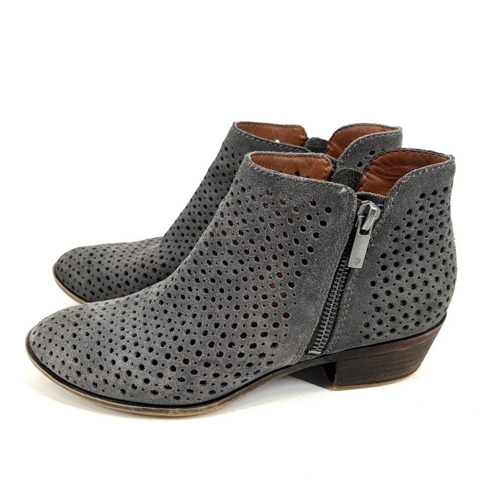 Lucky Brand Basel Ankle Booties Womens Size 6M - Picture 4 of 9